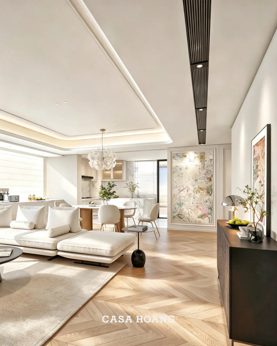 Sienna Casa: Bản giao hưởng chất liệu và sắc độ ấm áp