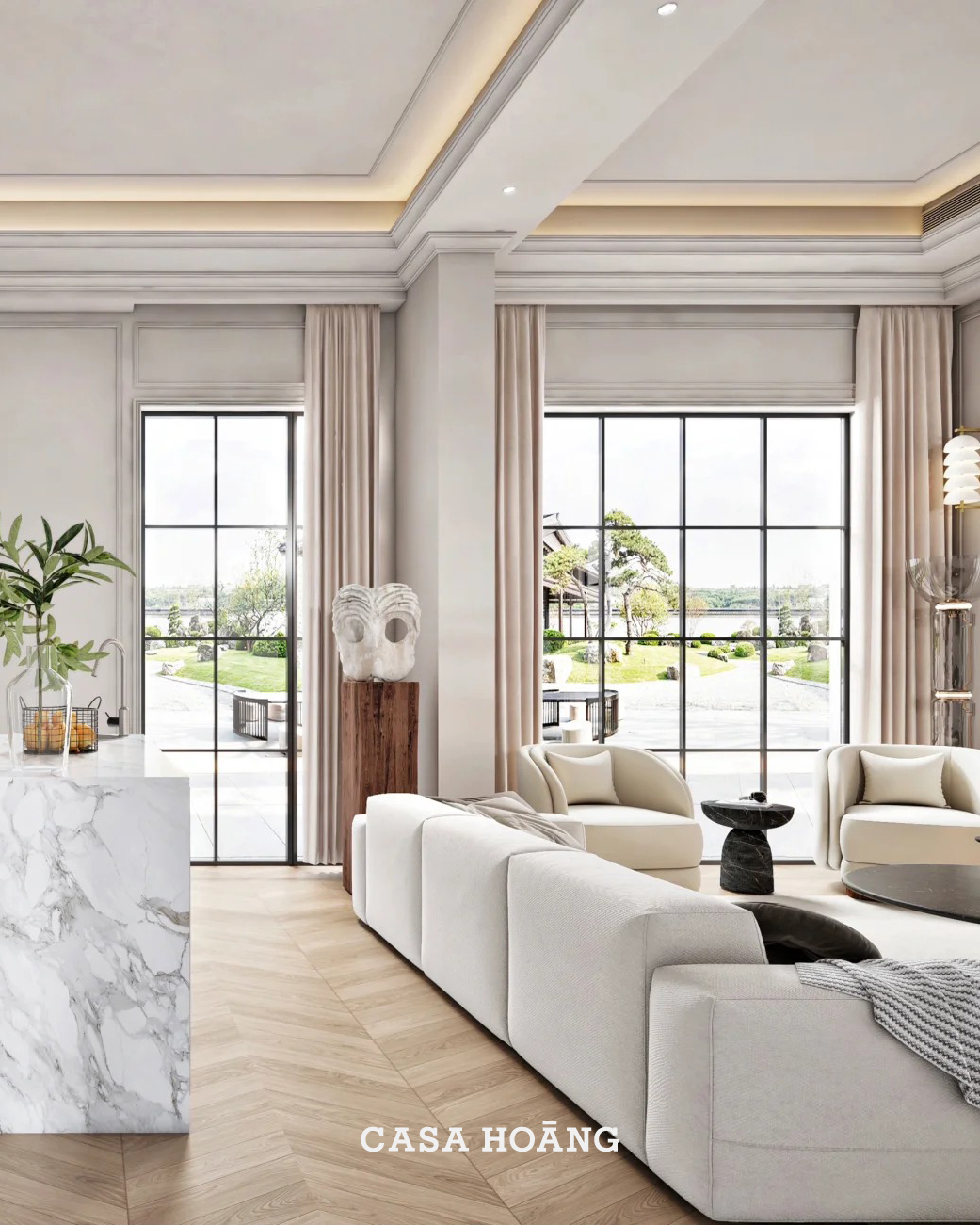 Thiết kế - Biệt thự Vườn Đào design detail